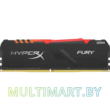 Оперативная память HyperX Fury RGB 16GB DDR4 PC4-27700 HX434C16FB3A/16